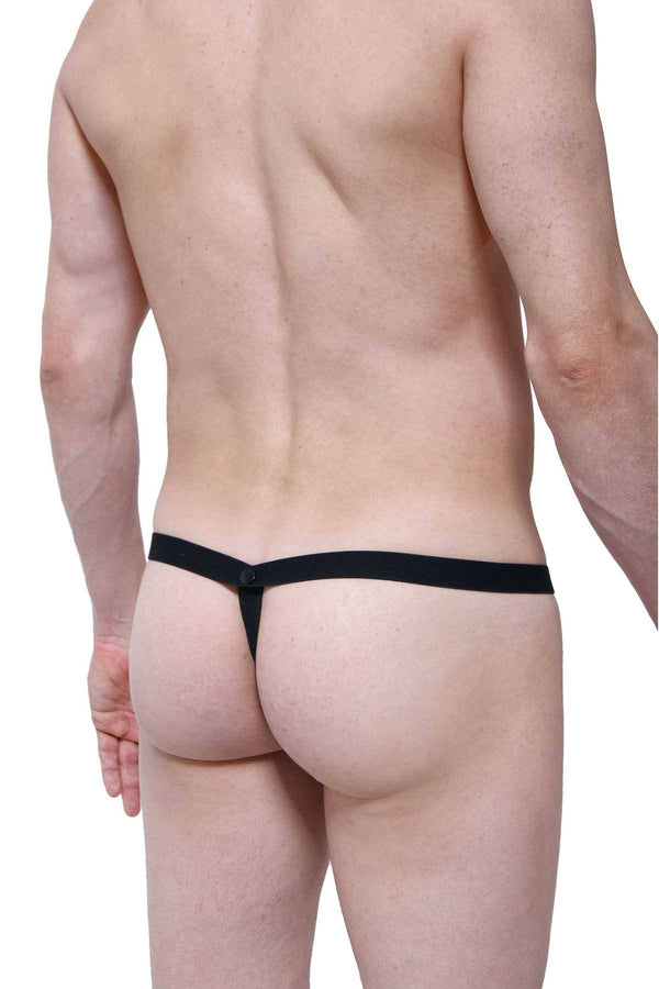 PetitQ Black/White Printed 4-in-1 Thong