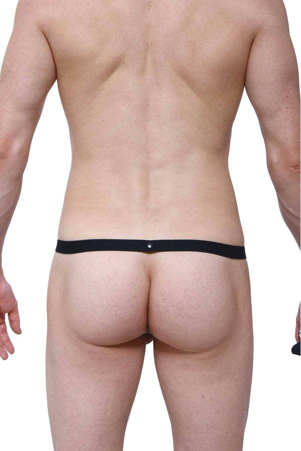 PetitQ Black/White Printed 4-in-1 Thong