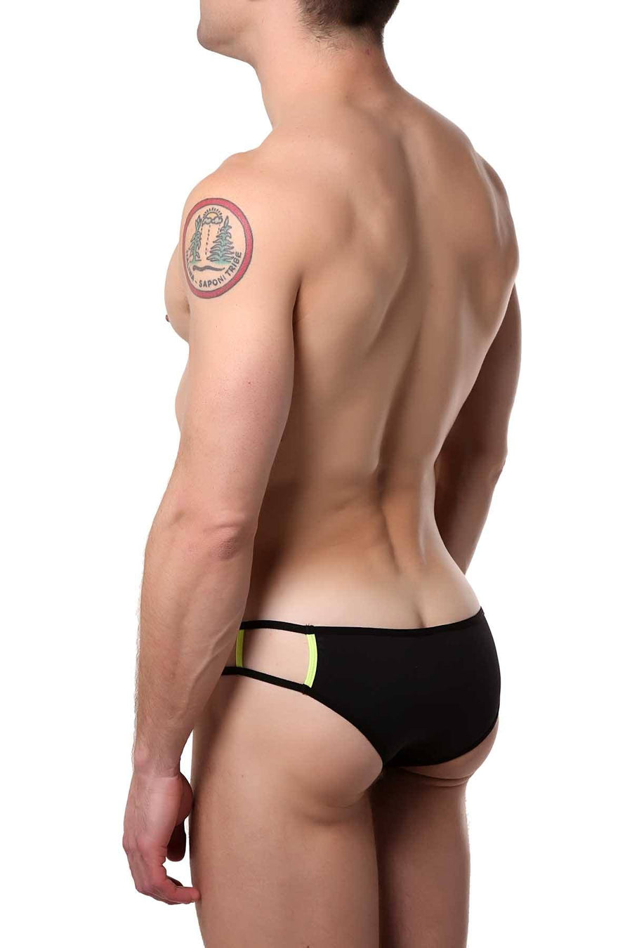 PetitQ Black/Yellow Revel Brief