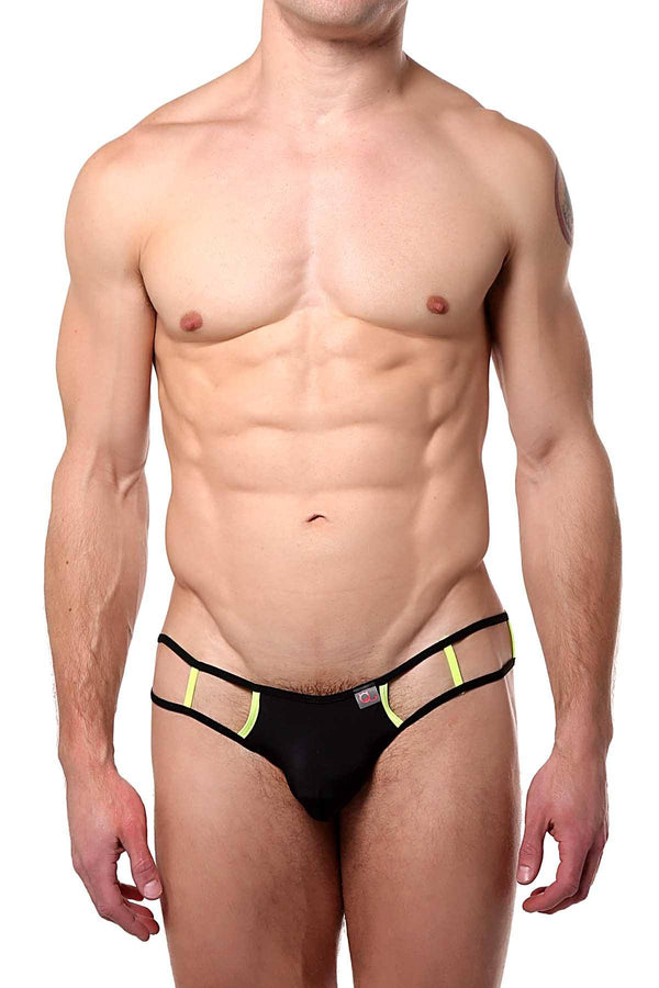 PetitQ Black/Yellow Revel Brief
