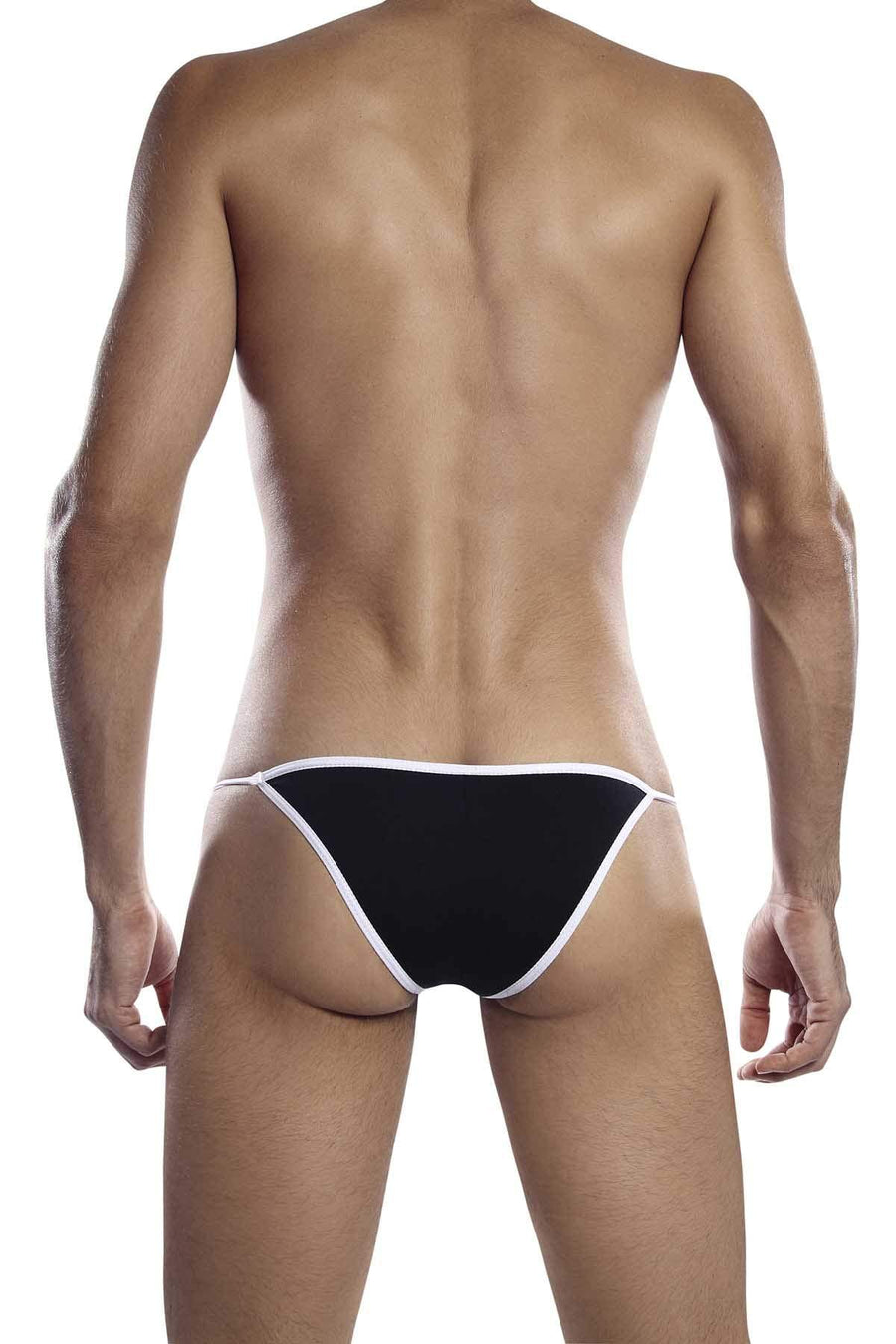 PetitQ Black & White Bondage Bikini