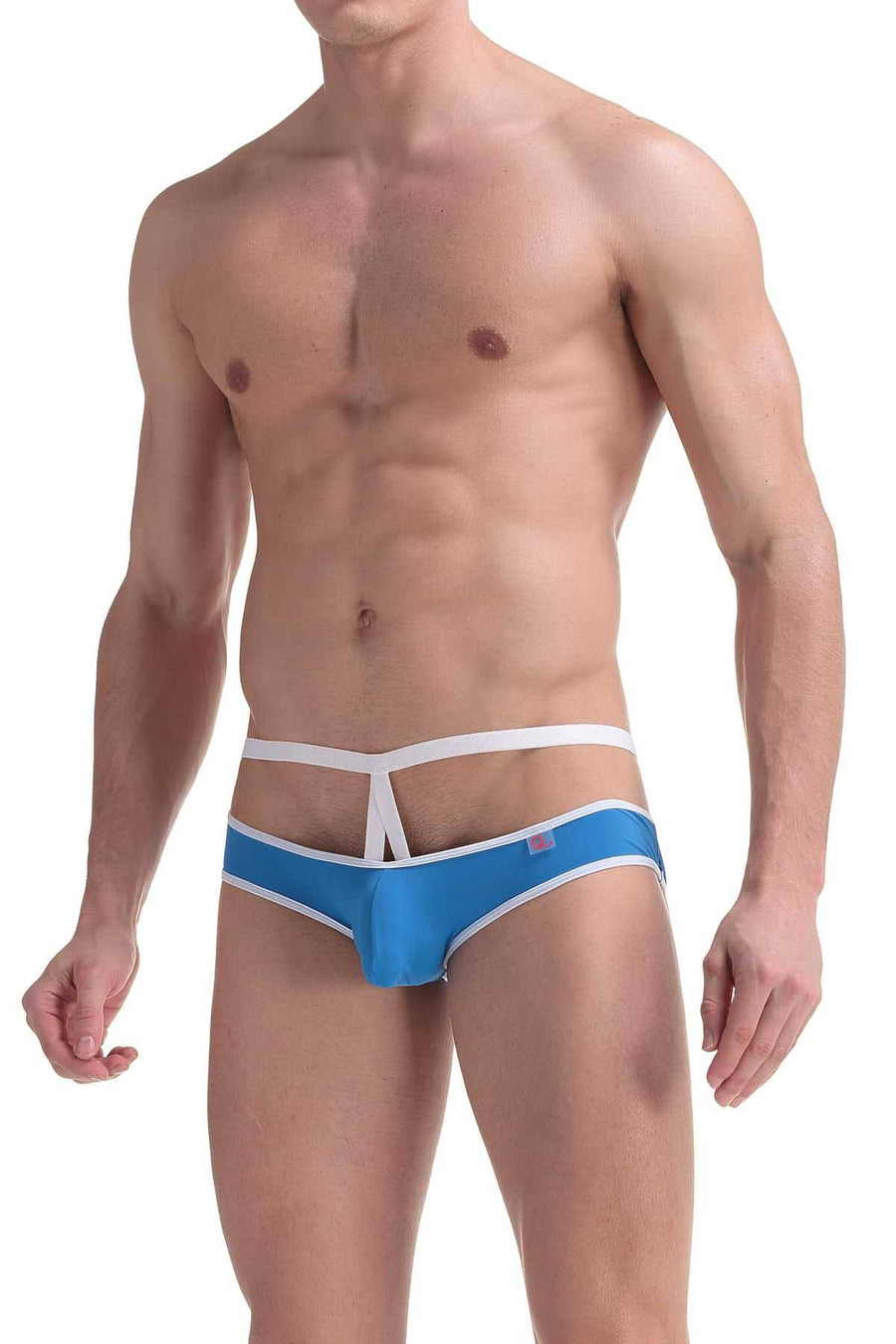 PetitQ Blue/White Bikini Thong