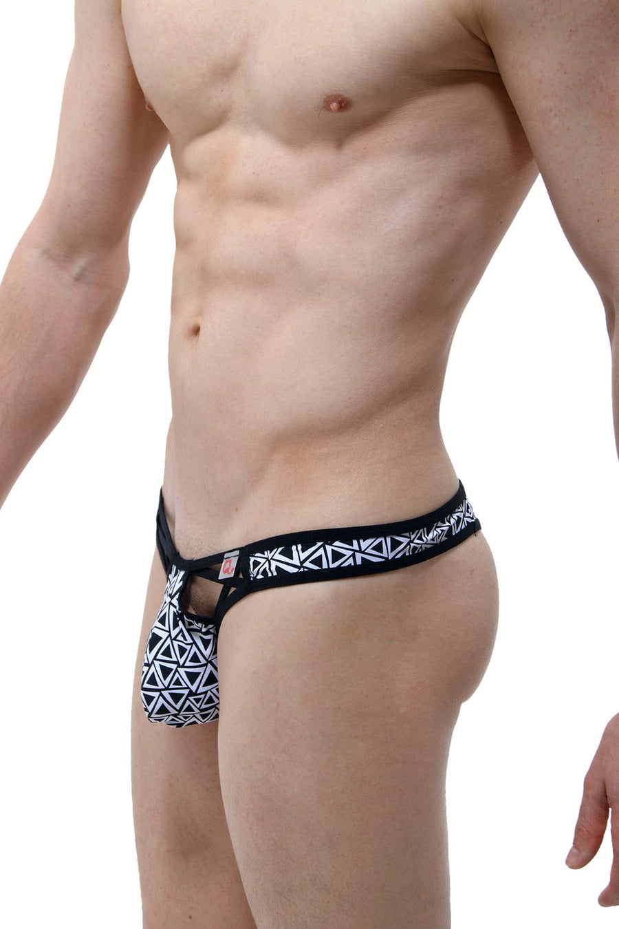 PetitQ Geometric Printed Neuvy Thong