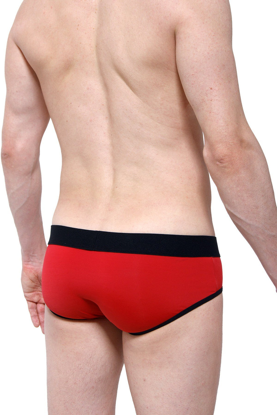 PetitQ Red/Black Charix Brief