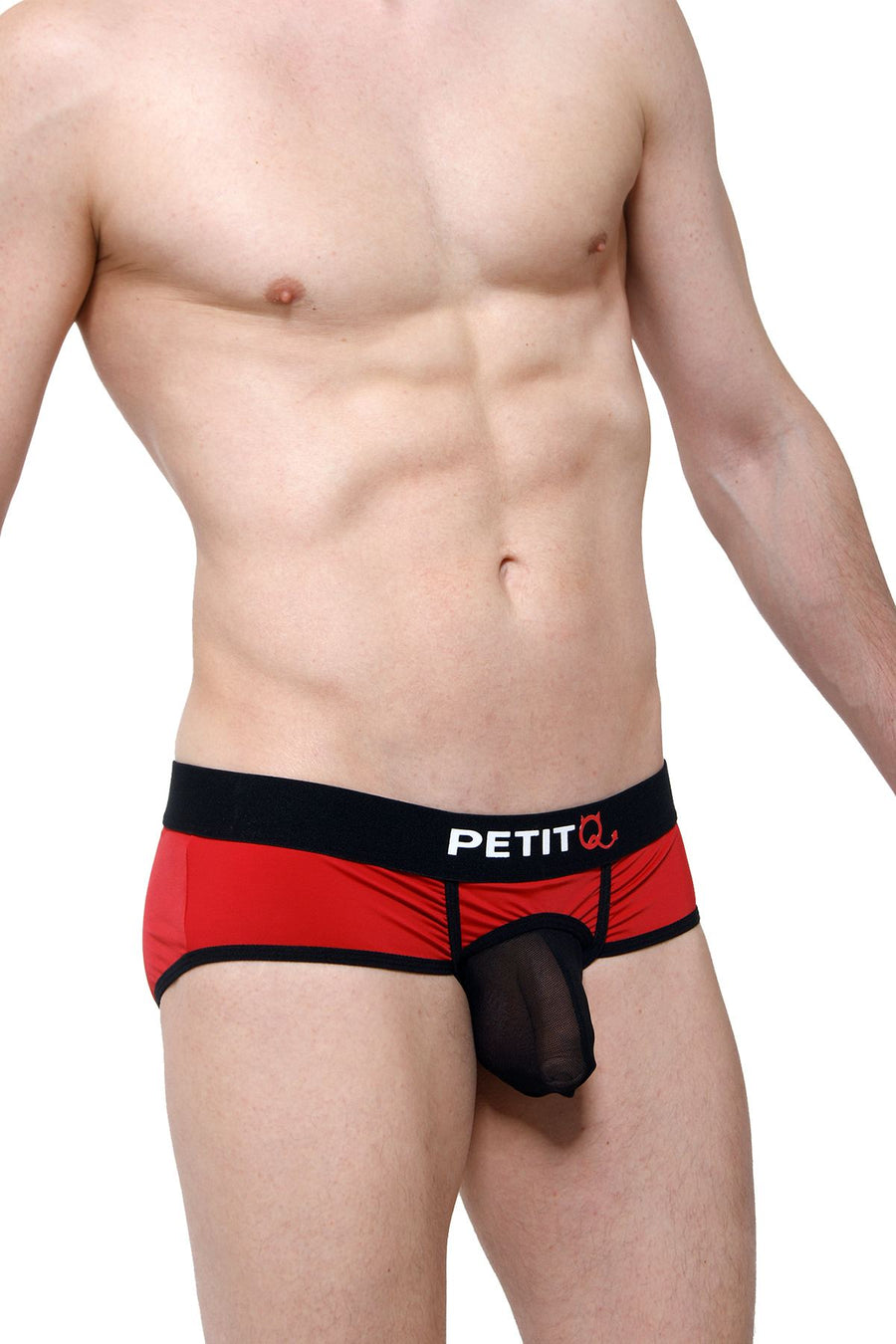 PetitQ Red/Black Charix Brief