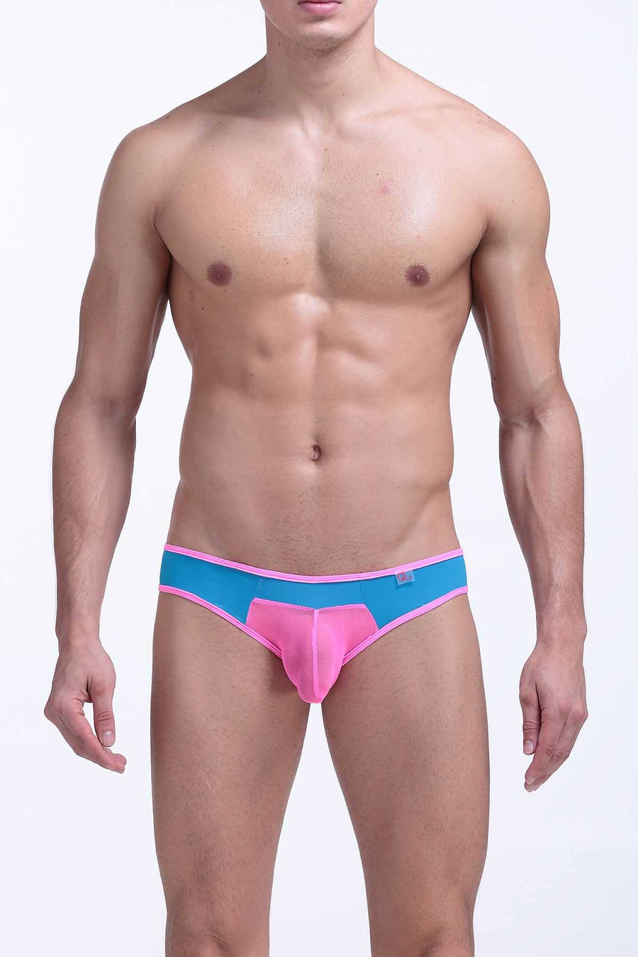 PetitQ Turquoise/Pink Sonnac Bikini Brief
