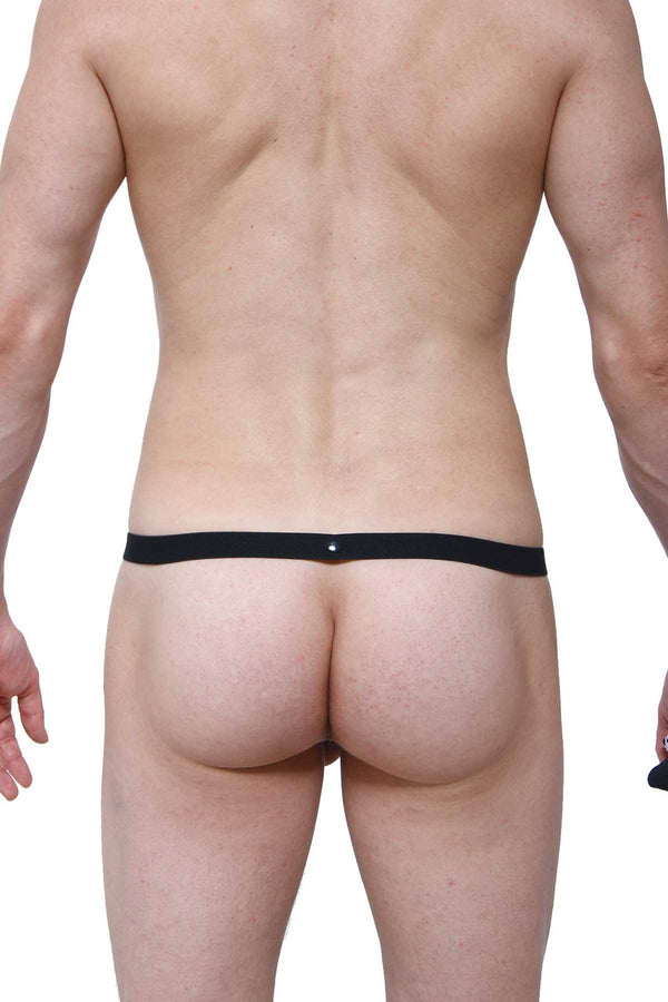 PetitQ White/Black Printed 4-in-1 Thong