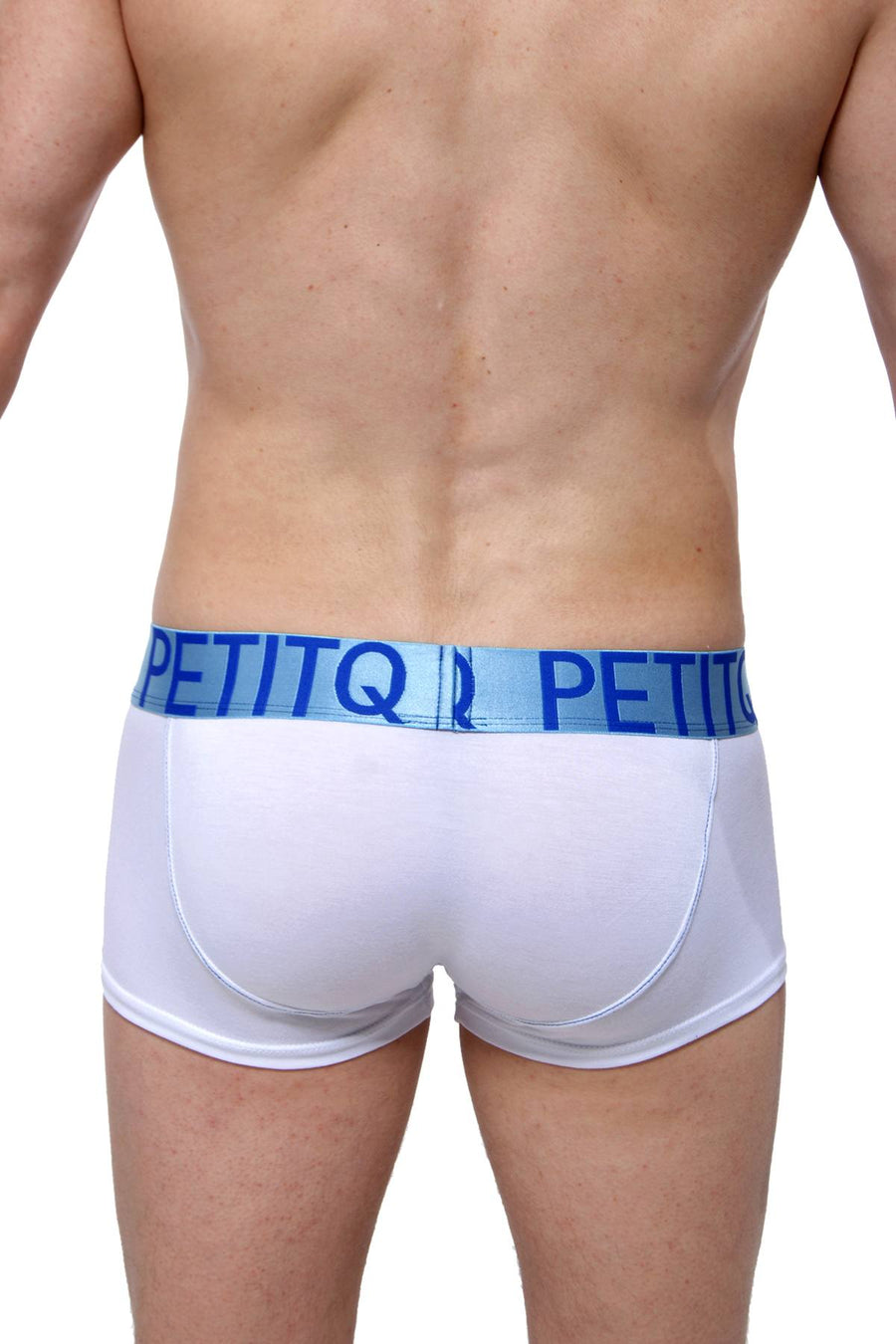 PetitQ White/Blue Mega Bulge Trunk