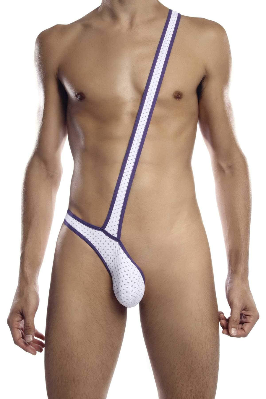 PetitQ White East Side Thong Harness