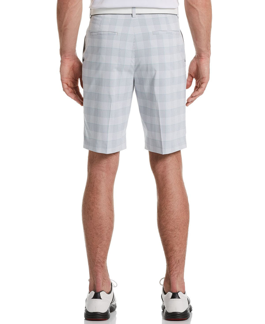 Pga Tour Stacked-print Golf Shorts Bright White