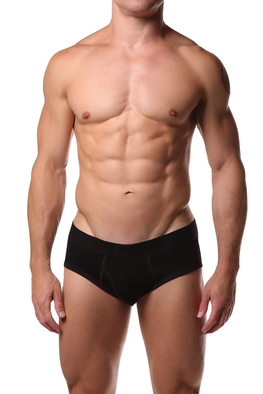 Piado Solid Black Brief