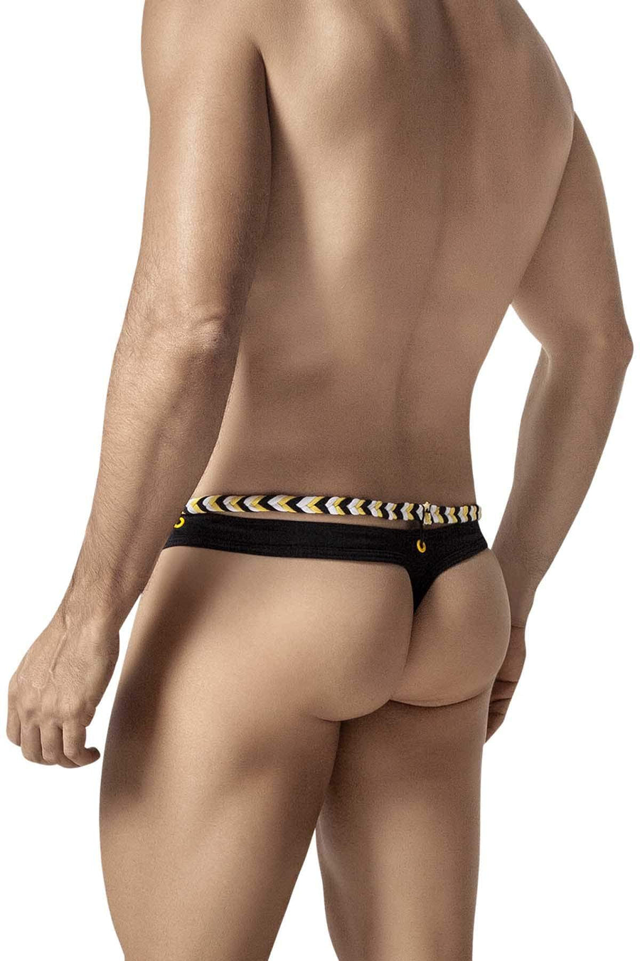 Pikante Black Cygnus Thong