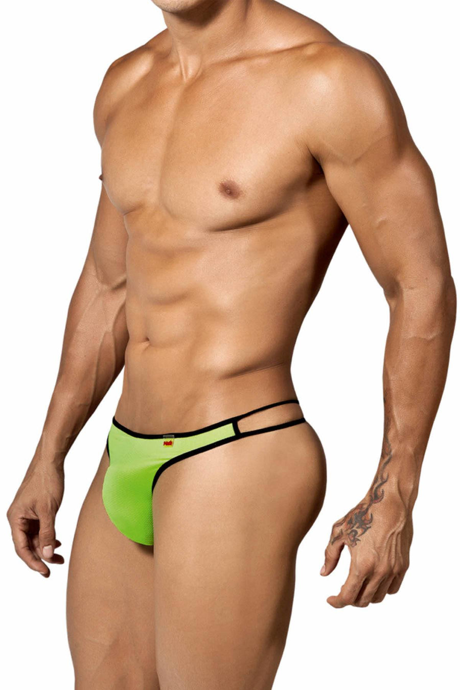 Pikante Fluorescent Green G-String