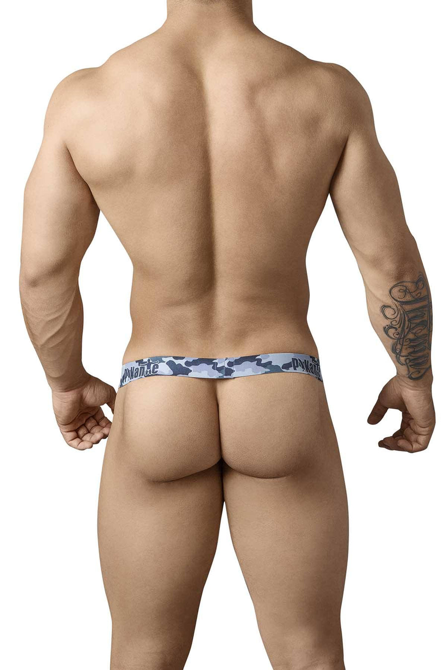 Pikante Mint-Green/Camo-Band Informal Suspensory Air Thong