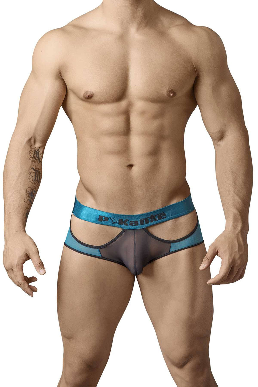 Pikante Teal-Green Kiwi Brief