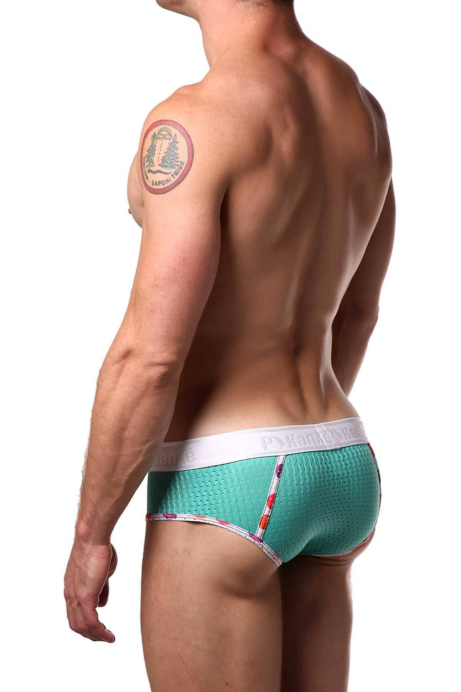 Pikante Turquoise-Green Carabine Brief