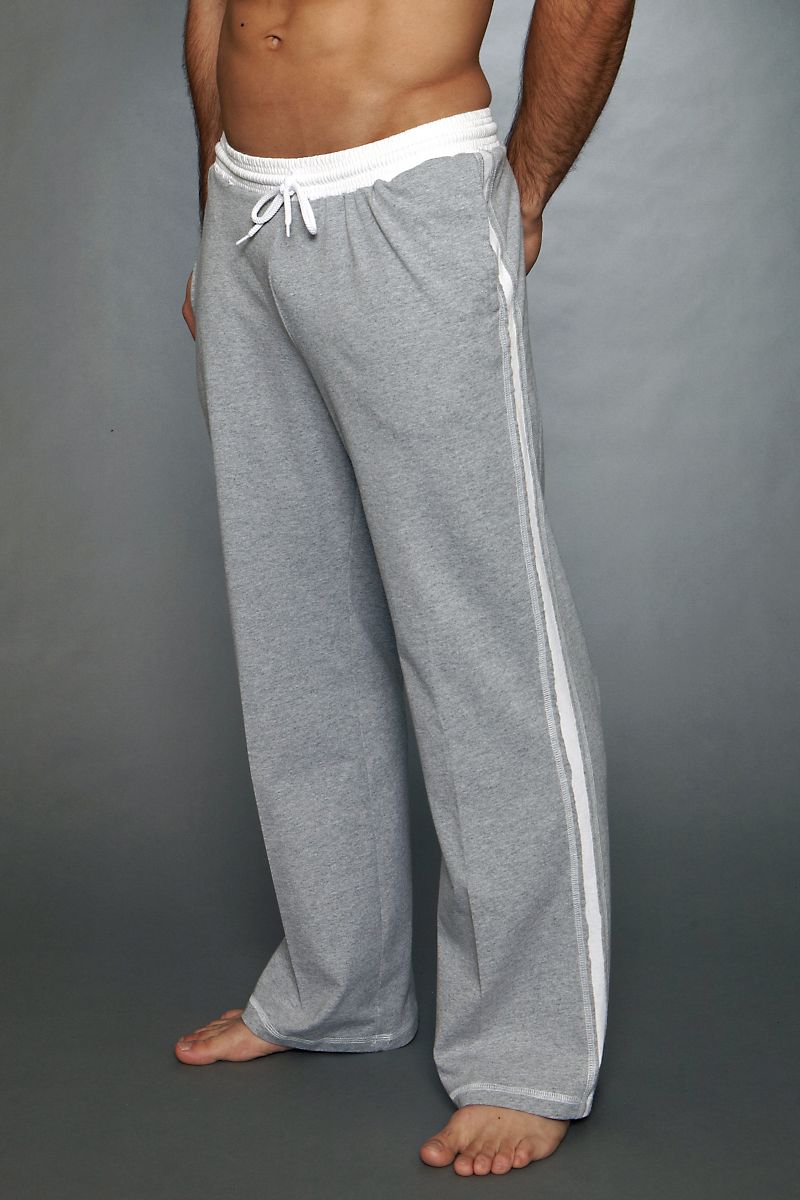 Pistol Pete Heather Grey Drawstring Lounge Short