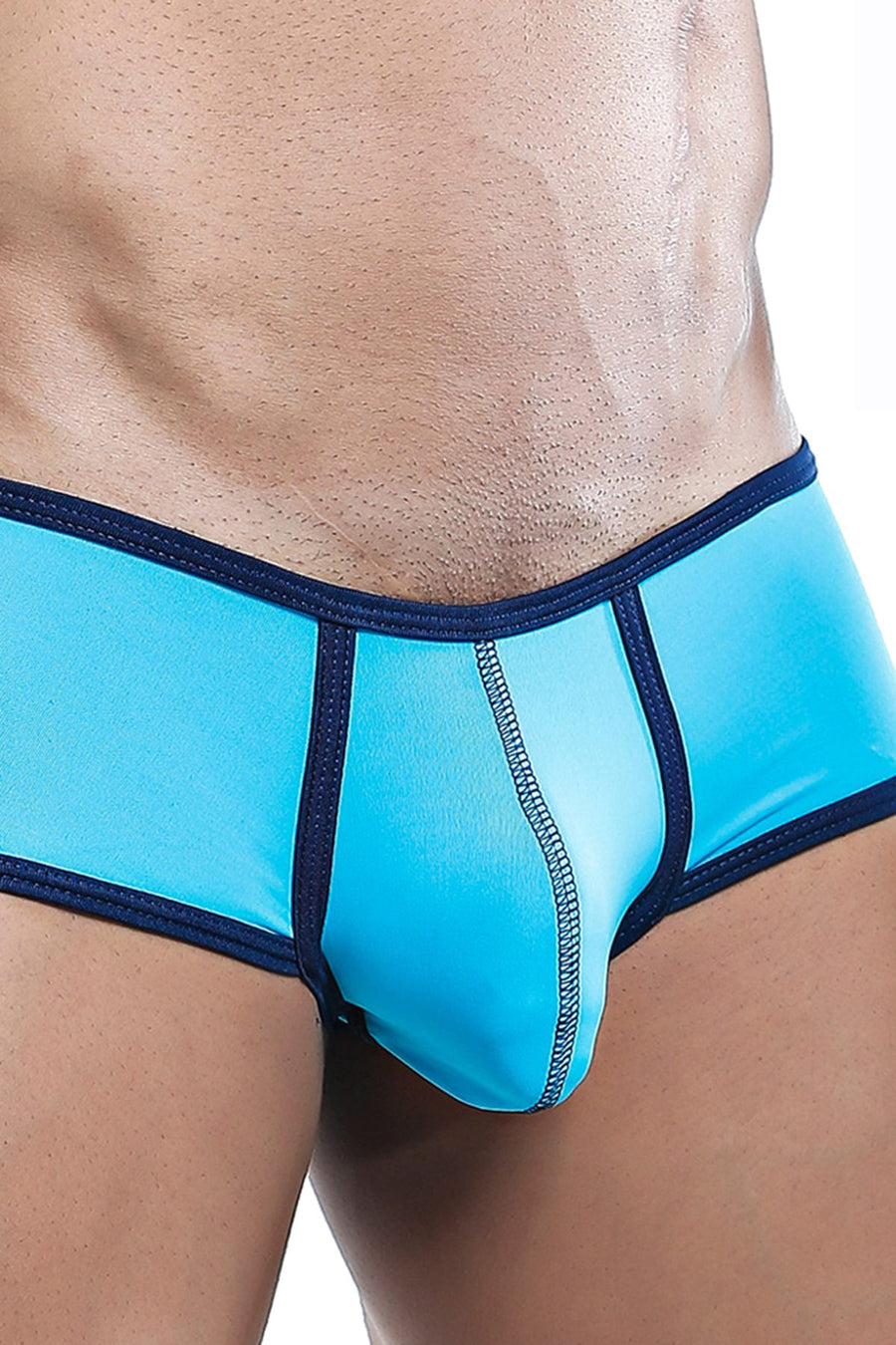Pistol Pete Turquoise Neon Nylon Trunk