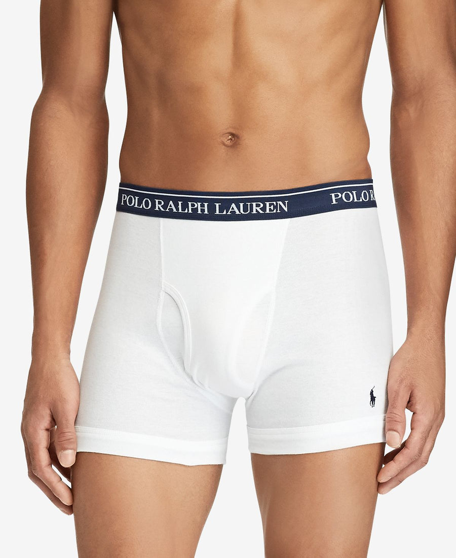 Polo Ralph Lauren 3-pk. Classic Boxer Briefs Navy /madison Pink/white