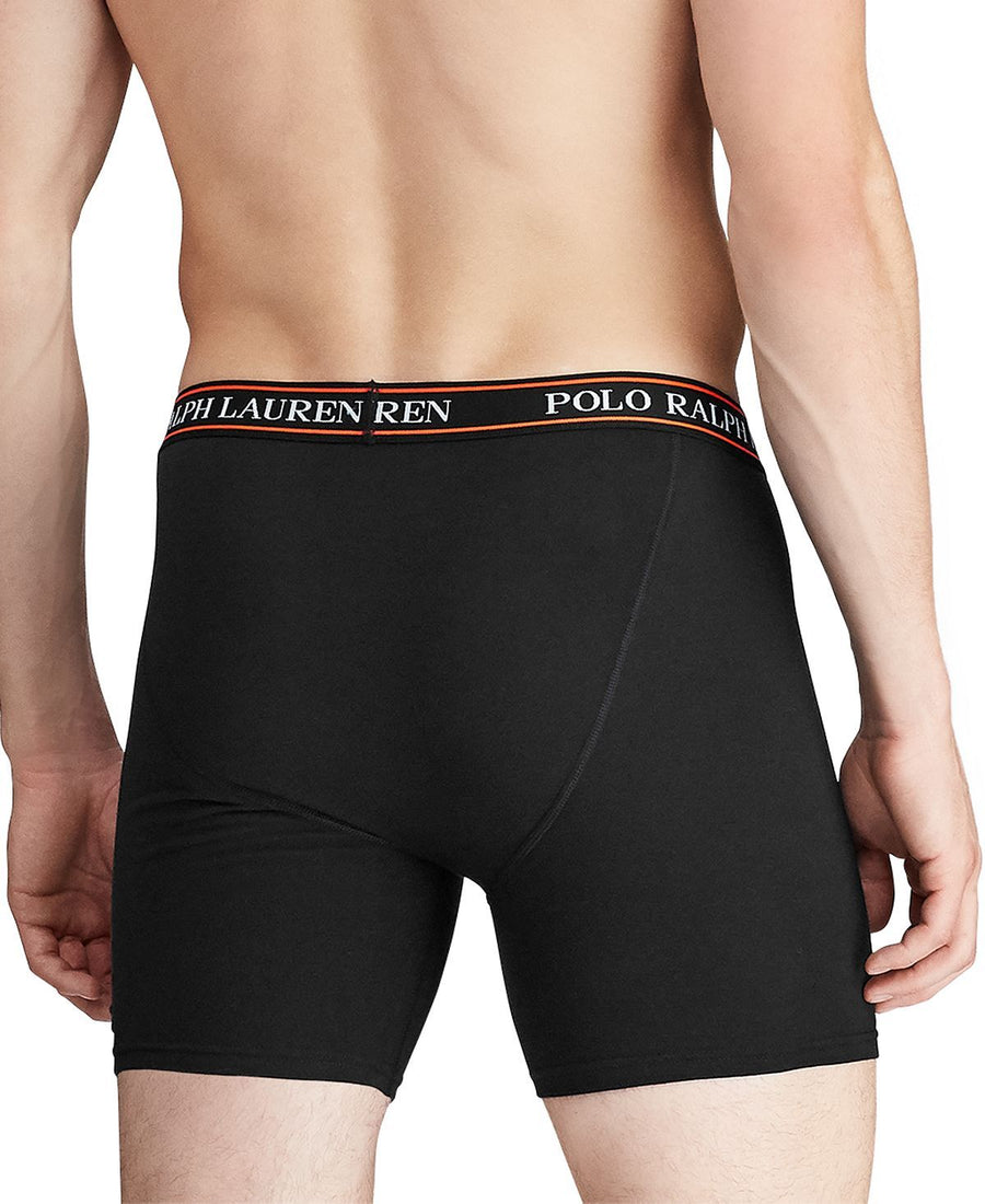 Polo Ralph Lauren 3-pk. Classic Stretch Boxer Briefs Polo Black