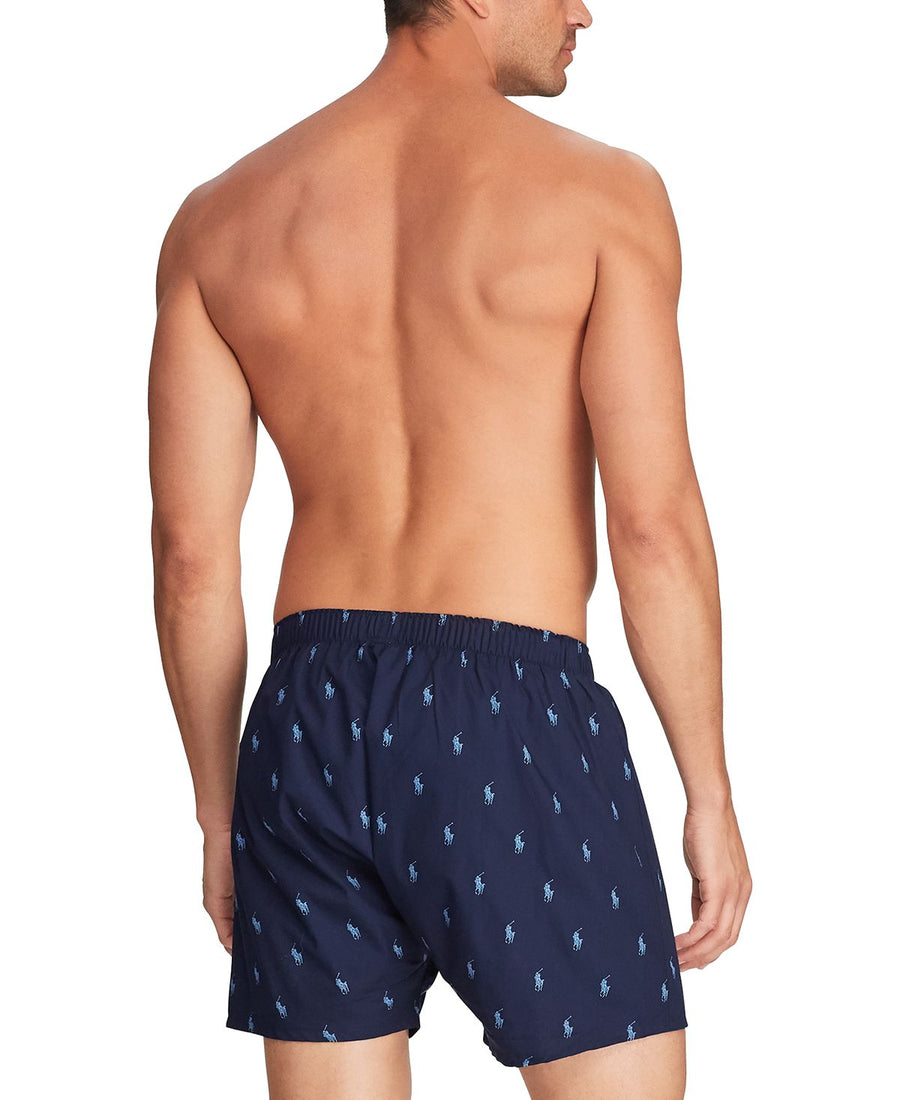Polo Ralph Lauren 3-pk. Classic Woven Boxers Navy Pp / Moss Plaid / Lake Plaid