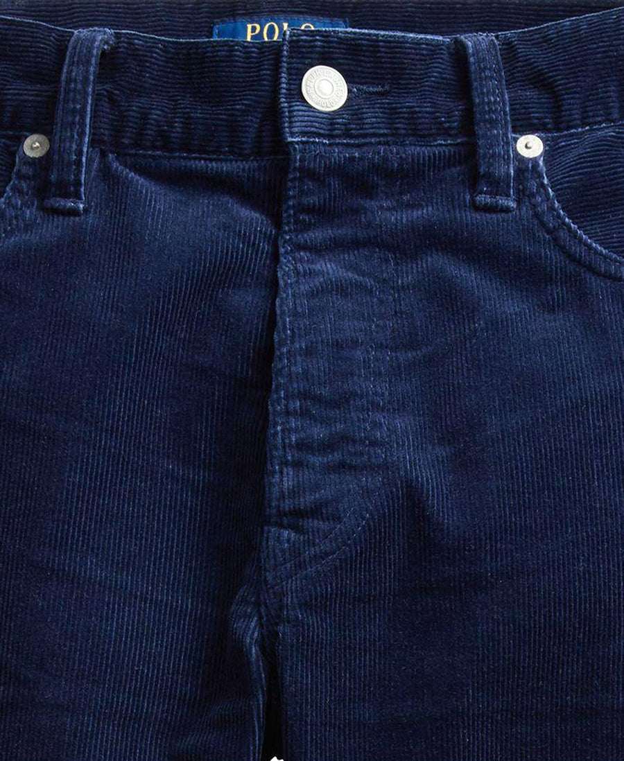 Polo Ralph Lauren Big/Tall Stretch Cord 5 Pocket Pants in Navy