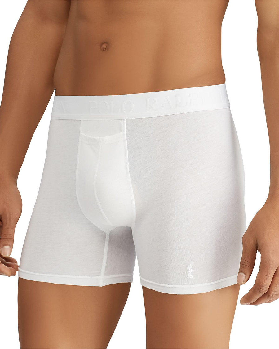 Polo Ralph Lauren Boxer Briefs Pack Of 2 White/Blue