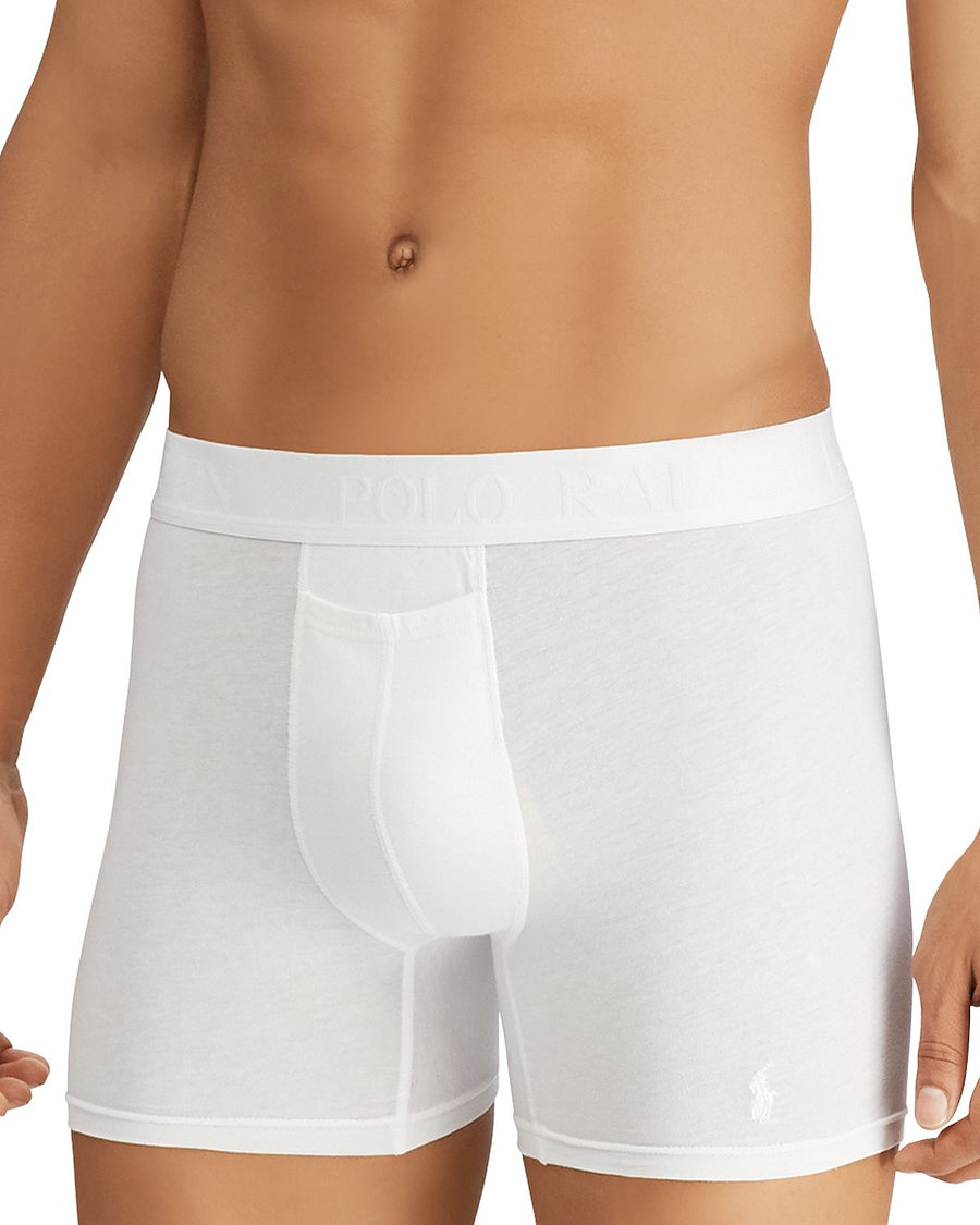 Polo Ralph Lauren Boxer Briefs Pack Of 2 White/Blue