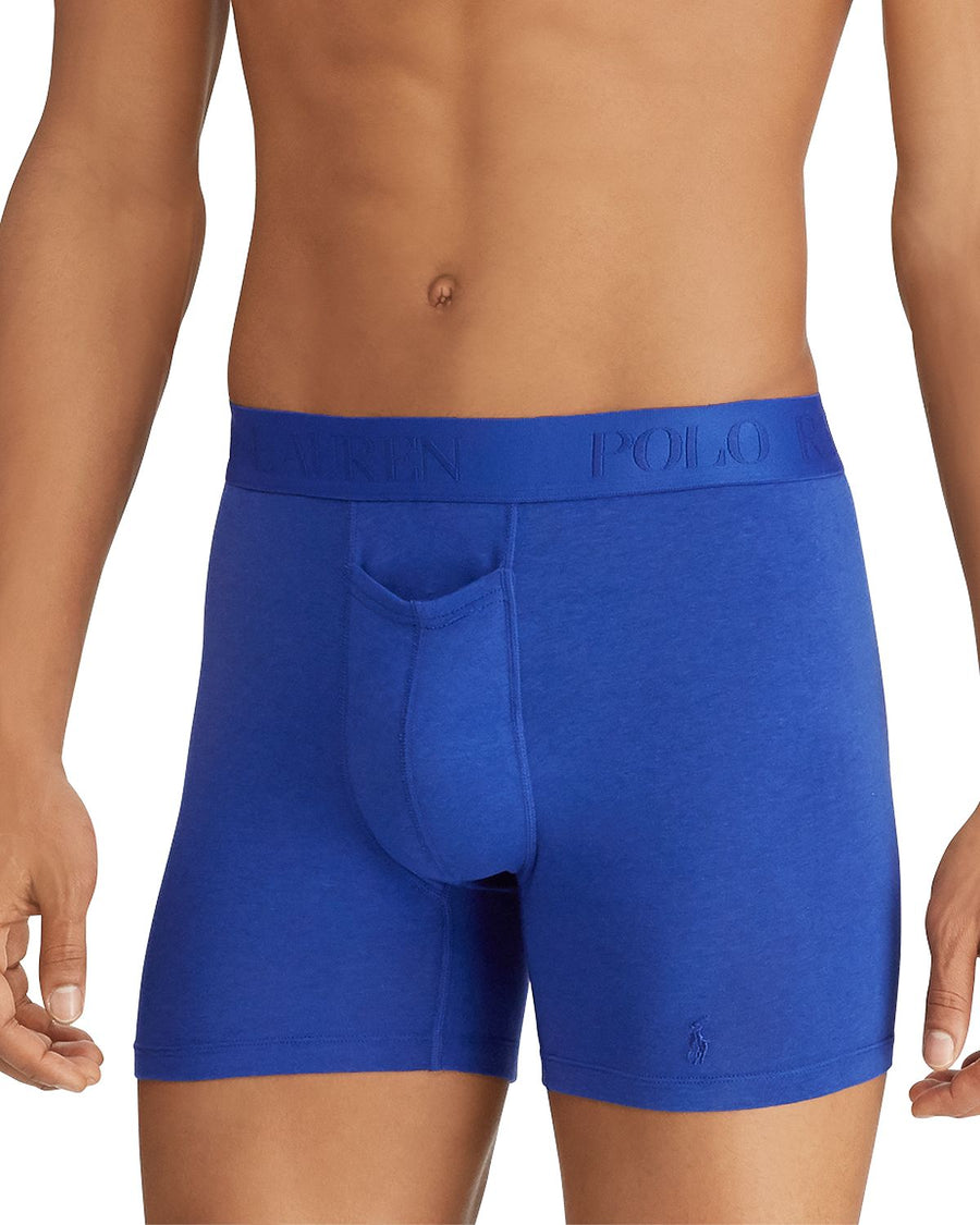 Polo Ralph Lauren Boxer Briefs Pack Of 2 White/Blue