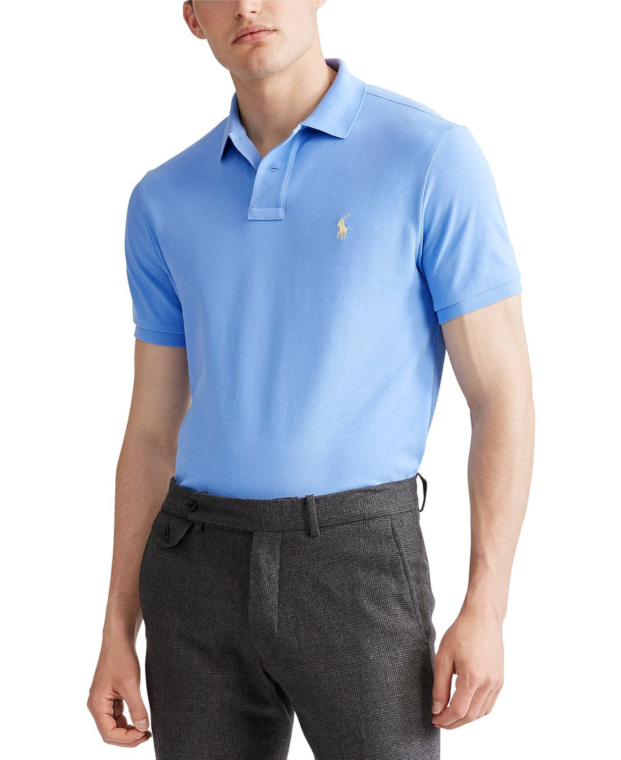 Polo Ralph Lauren Classic Fit Mesh Polo Cabana Blue