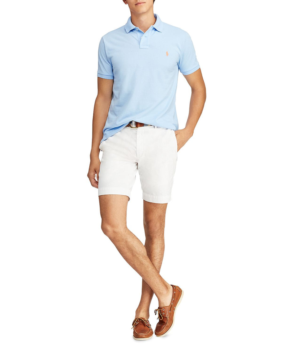 Polo Ralph Lauren Classic Fit Mesh Polo Light Blue
