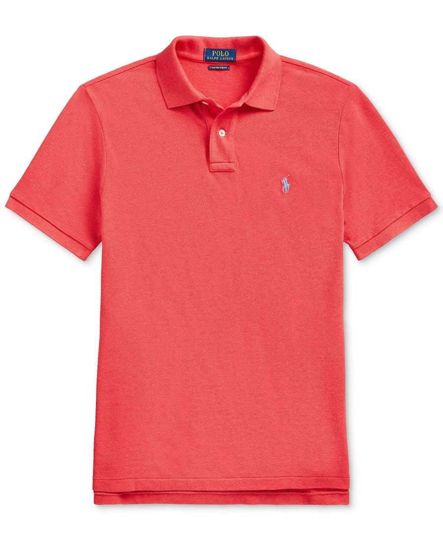 Polo Ralph Lauren Classic Fit Mesh Polo Rosette Heather