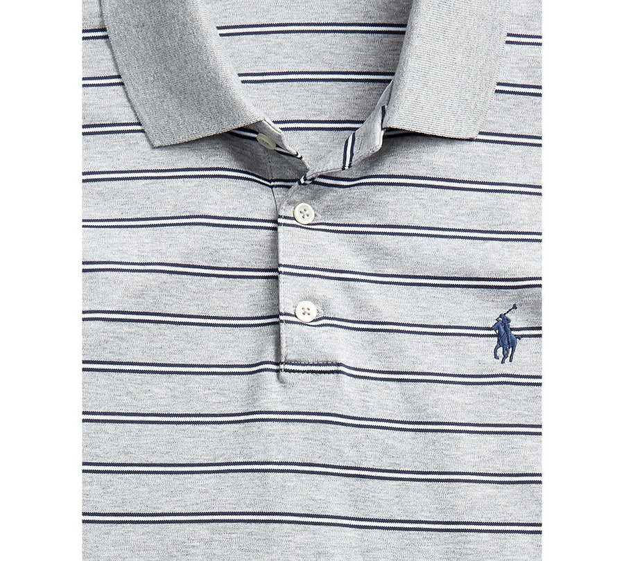 Polo Ralph Lauren Classic Fit Stripe Polo Shirt Andover Heather Multi