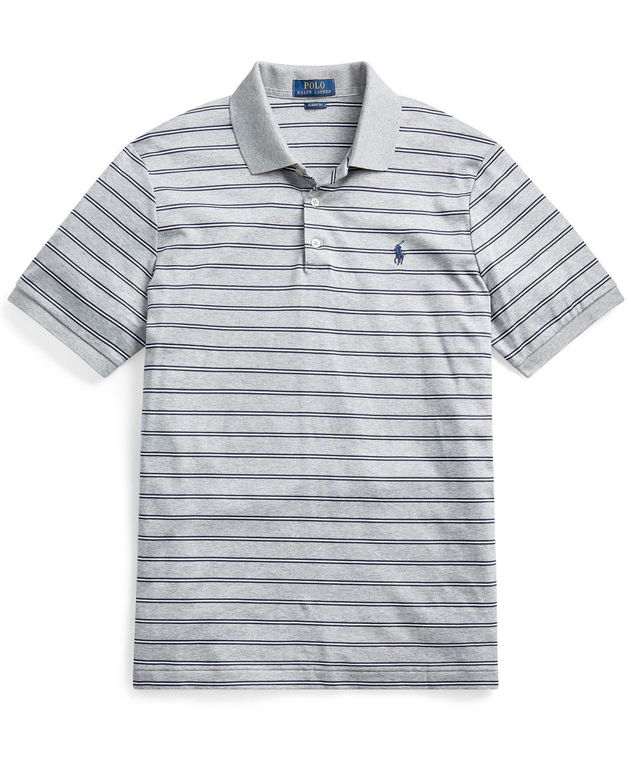Polo Ralph Lauren Classic Fit Stripe Polo Shirt Andover Heather Multi