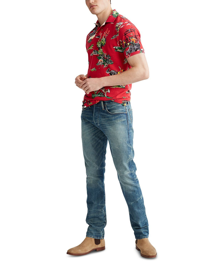 Polo Ralph Lauren Classic Fit Tropical-print Polo Shirt Western Hawaiian