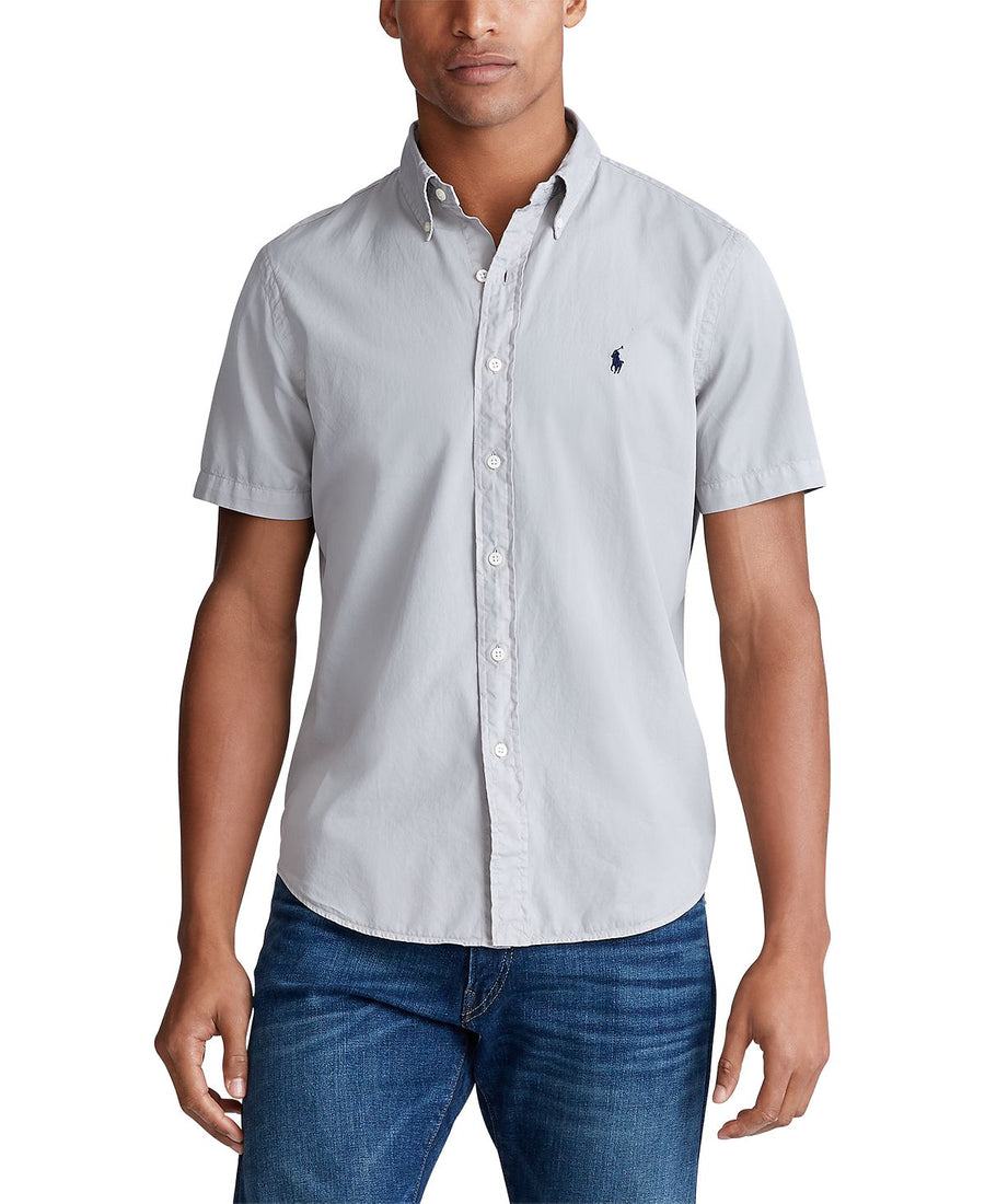 Polo Ralph Lauren Classic Fit Twill Shirt Grey Fog