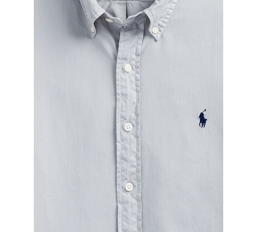 Polo Ralph Lauren Classic Fit Twill Shirt Grey Fog