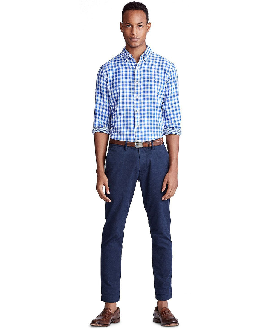 Polo Ralph Lauren Classic-fit Gingham Shirt Blue/white