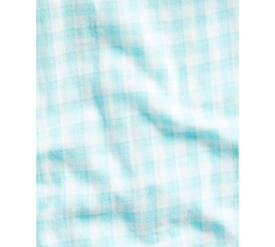Polo Ralph Lauren Classic-fit Gingham Shirt Turquoise/white