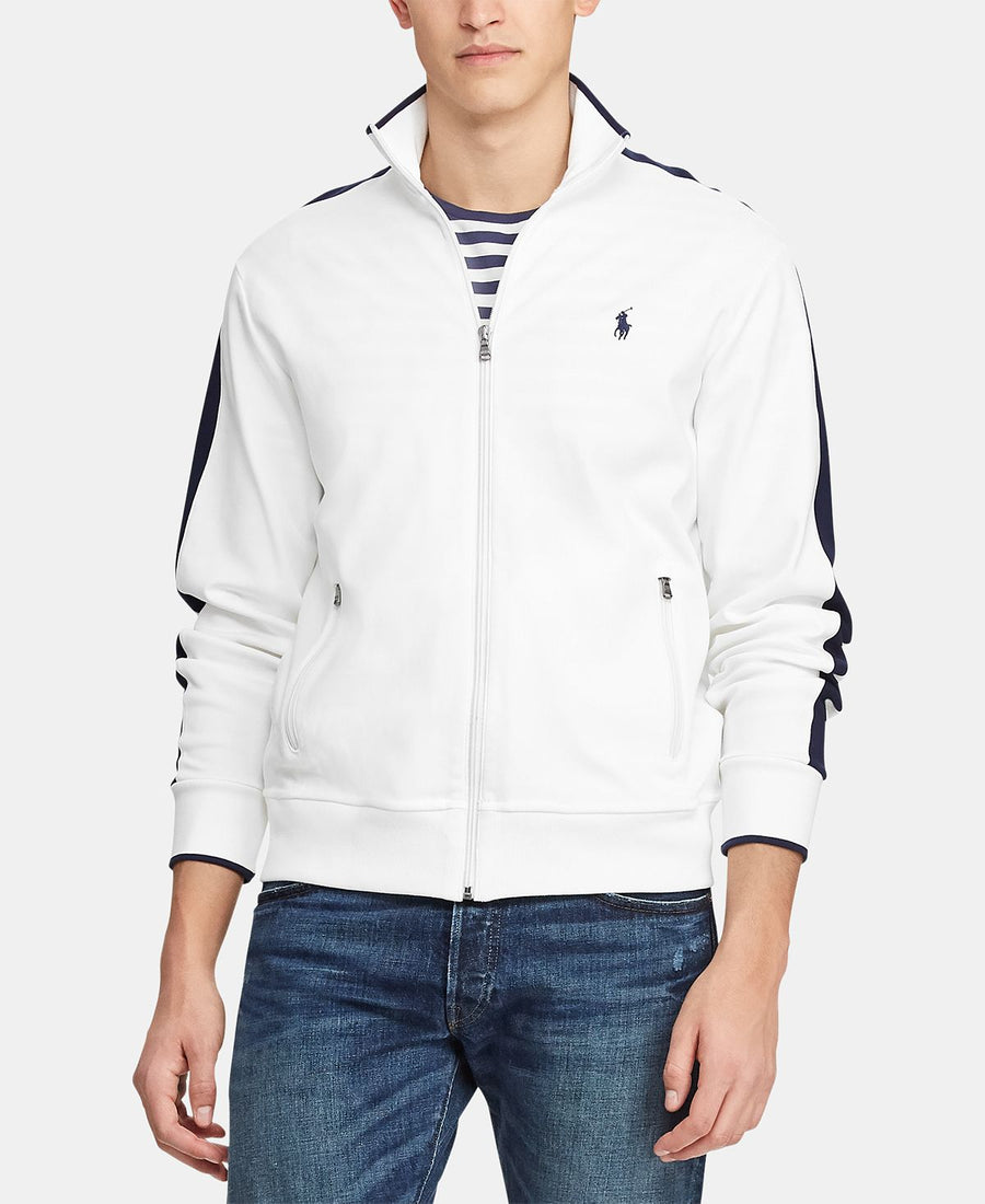 Polo Ralph Lauren Cotton Track Jacket Pure White