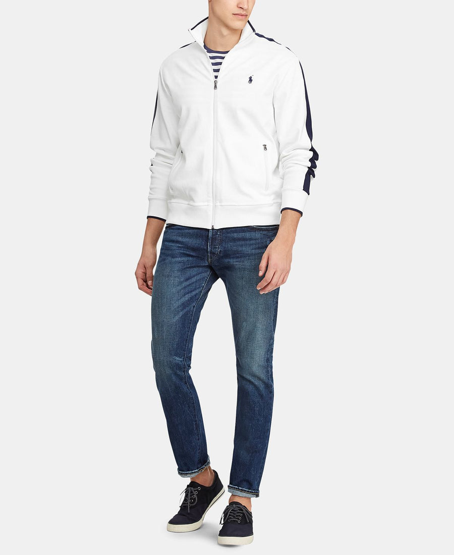 Polo Ralph Lauren Cotton Track Jacket Pure White