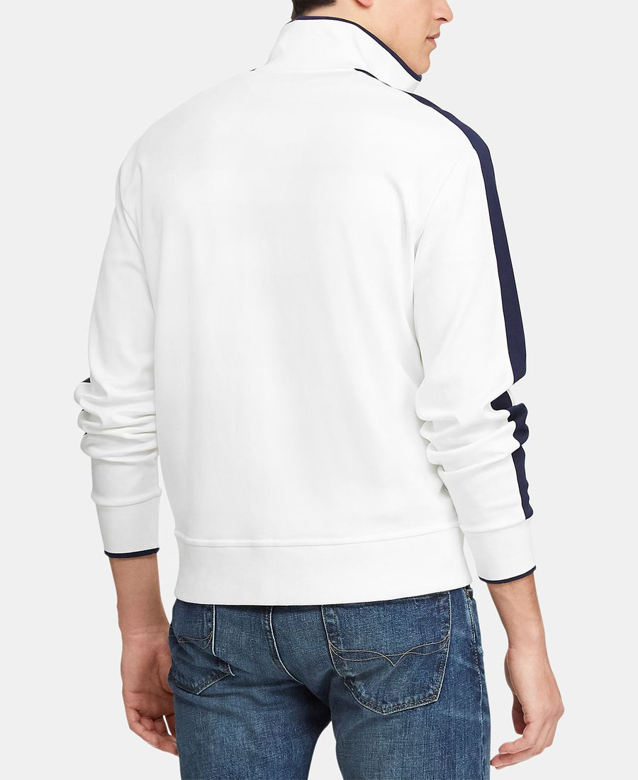 Polo Ralph Lauren Cotton Track Jacket Pure White