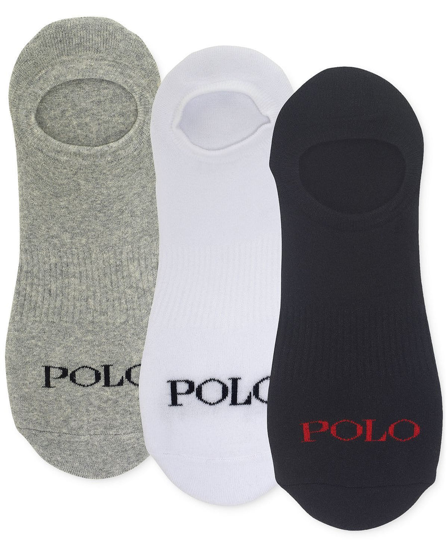 Polo Ralph Lauren Hi-vamp Logo Liner Sock Black Assorted