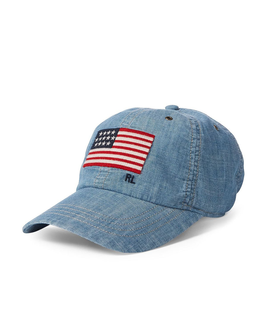 Polo Ralph Lauren Iconic Cap Chambray Blue