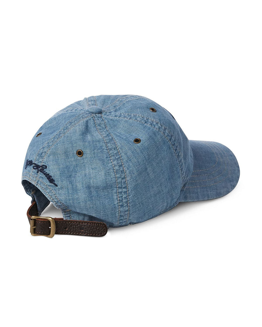 Polo Ralph Lauren Iconic Cap Chambray Blue