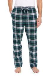 Polo Ralph Lauren Men's Flannel Cotton Pajama Pants Green