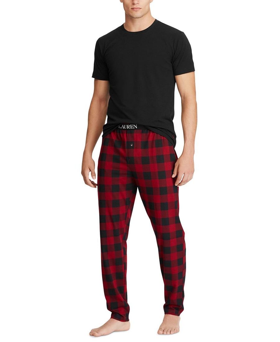 Polo Ralph Lauren Pajama Set Red Buffalo Plaid