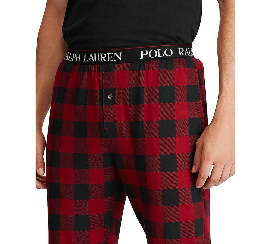 Polo Ralph Lauren Pajama Set Red Buffalo Plaid