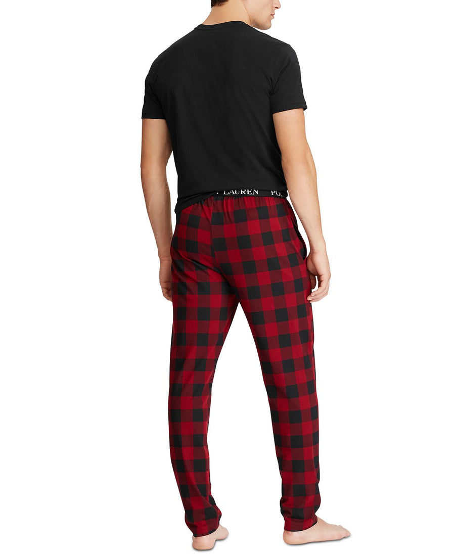 Polo Ralph Lauren Pajama Set Red Buffalo Plaid
