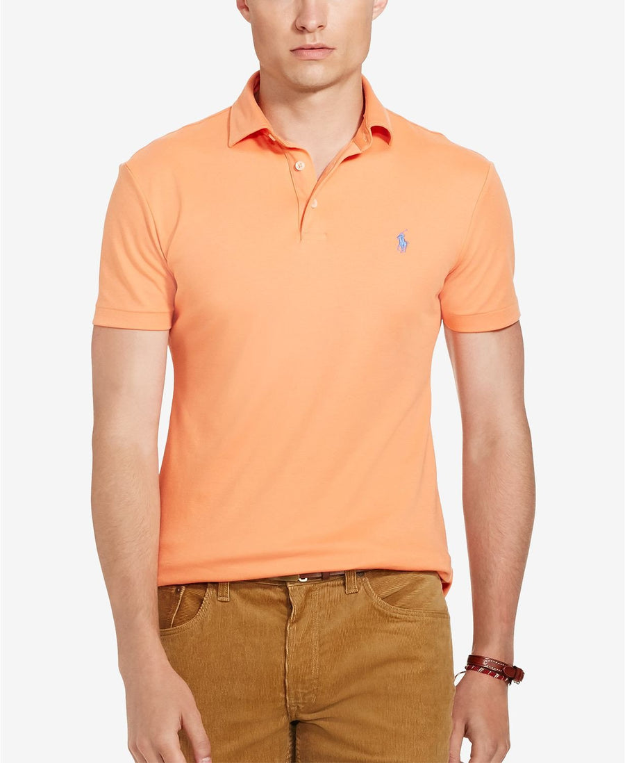 Polo Ralph Lauren Pima Cotton Soft-touch Shirt Westpoint Orange